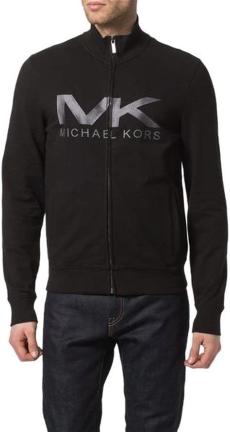 michael kors kors logo black sweater men|men's Michael Kors tracksuit.